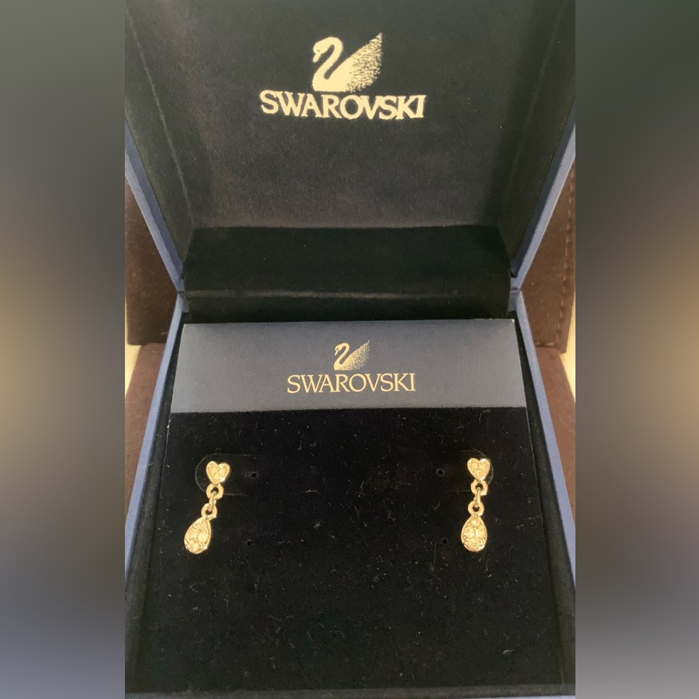A pair of Swarovski Crystal earrings